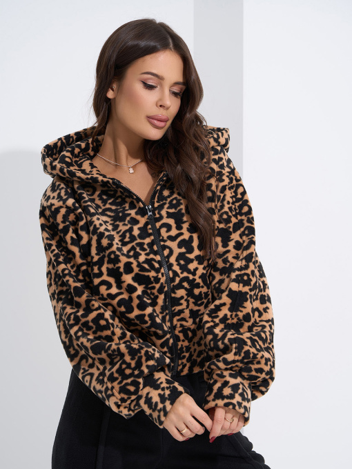 Кофта ISSA Plus модель 14872K_мультиколор Фото