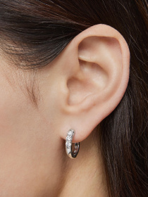 Серьги-кольца TOUS модель 1004187700 Фото