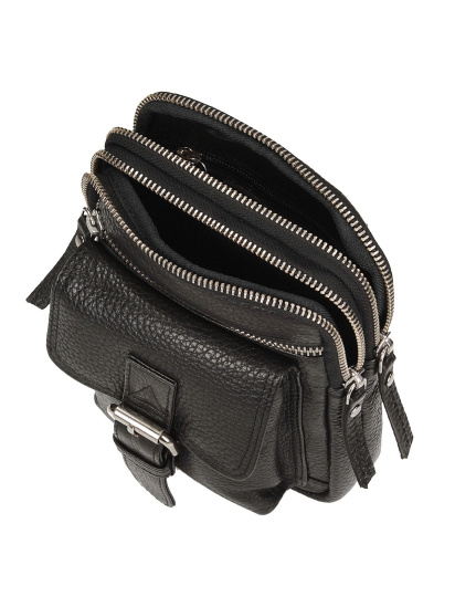 Крос-боді Toscanio модель T1078CZARNY — фото 4 - INTERTOP