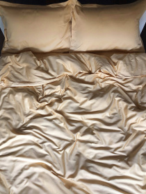 Підковдра класична золота Cozy модель 8009090 Підковдра класична золота Cozy модель 8009090 Фото