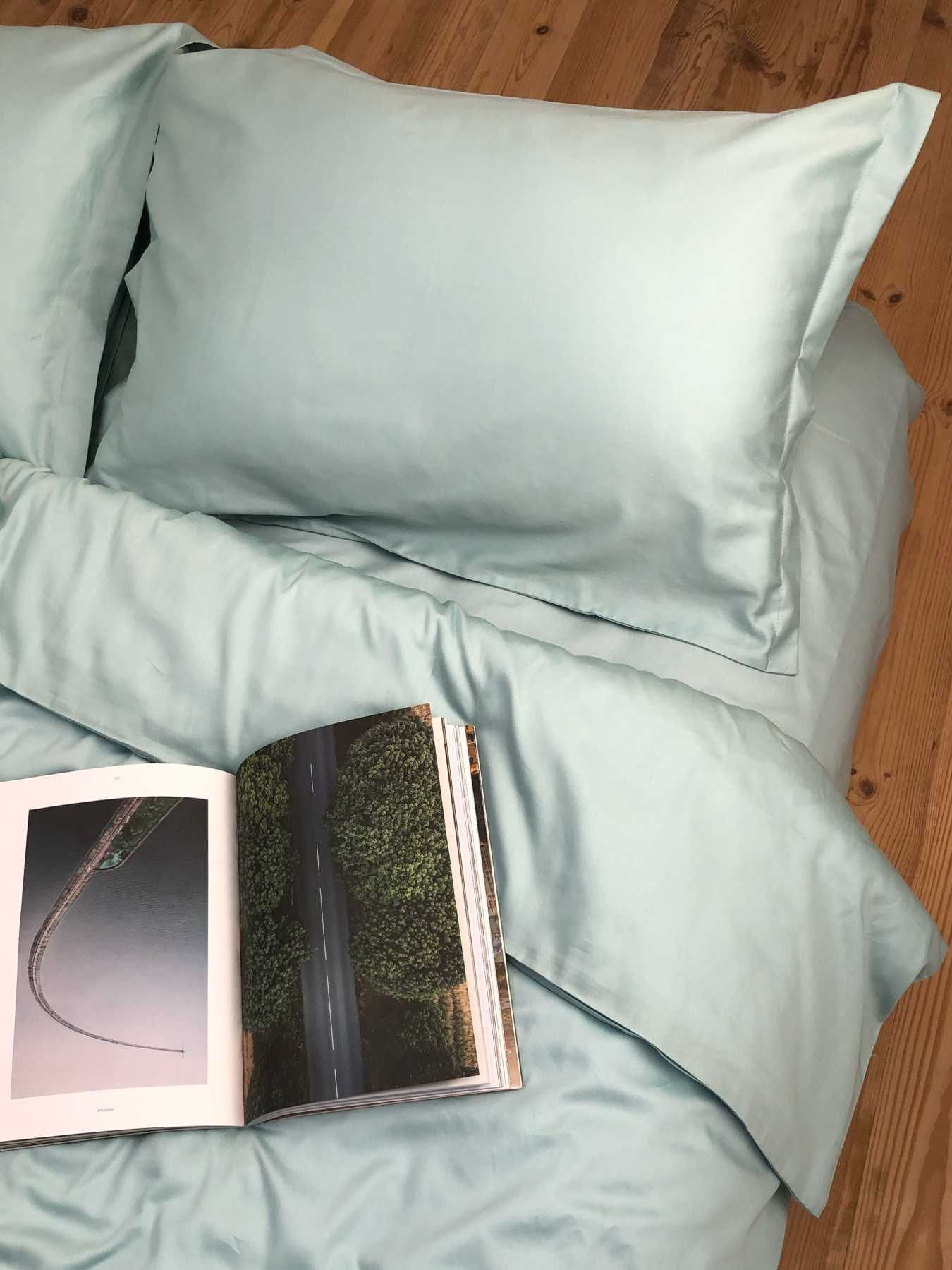 Підковдра класична м'ятна Cozy модель 8009074 Підковдра класична м'ятна Cozy модель 8009074 Фото