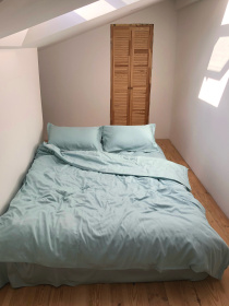 Підковдра класична м'ятна Cozy модель 8009074 Підковдра класична м'ятна Cozy модель 8009074 Фото