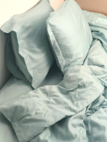 Підковдра класична м'ятна Cozy модель 8009074 Підковдра класична м'ятна Cozy модель 8009074 Фото