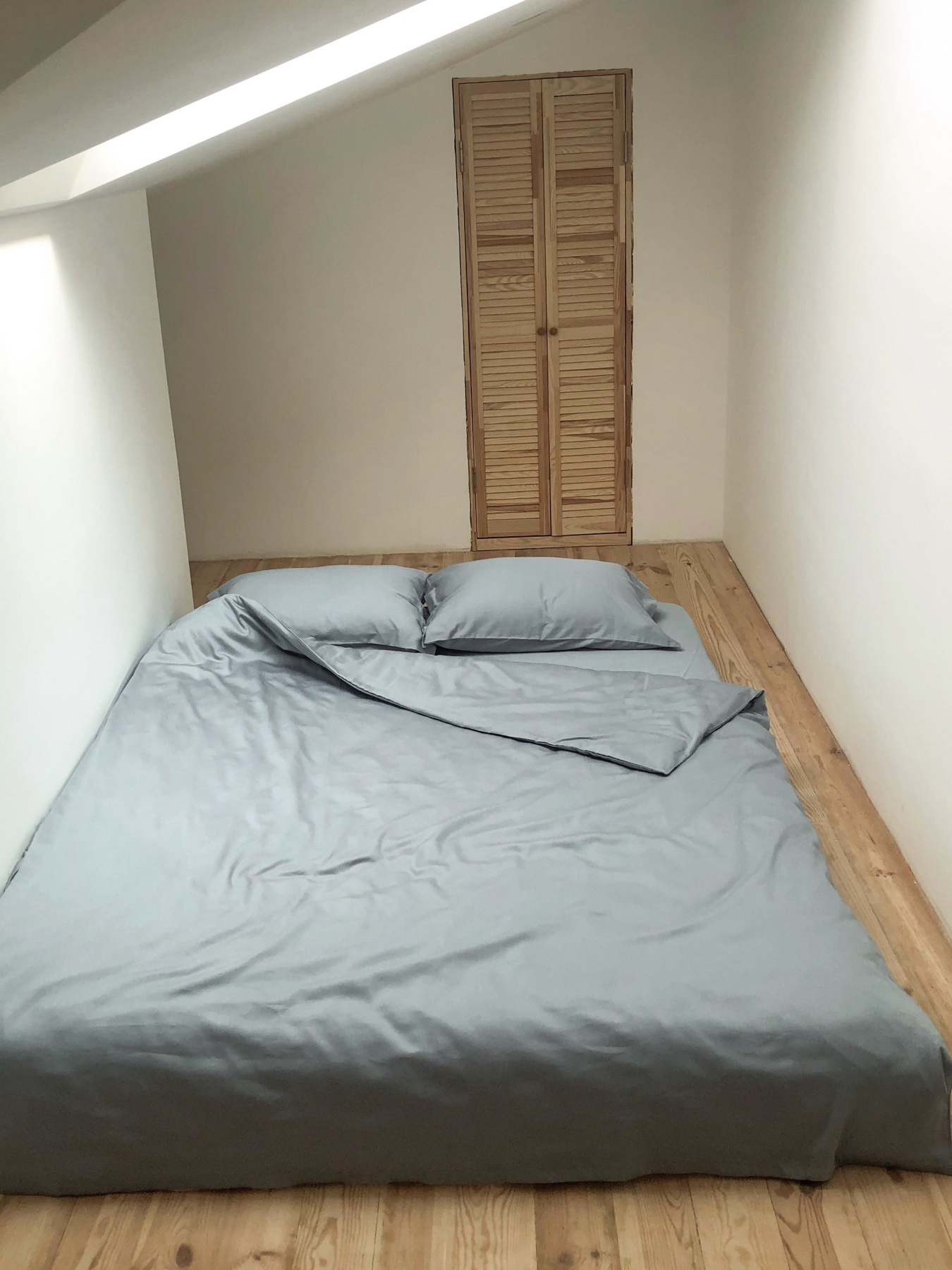 Підковдра класична сіро-блакитна Cozy модель 8009066 Фото