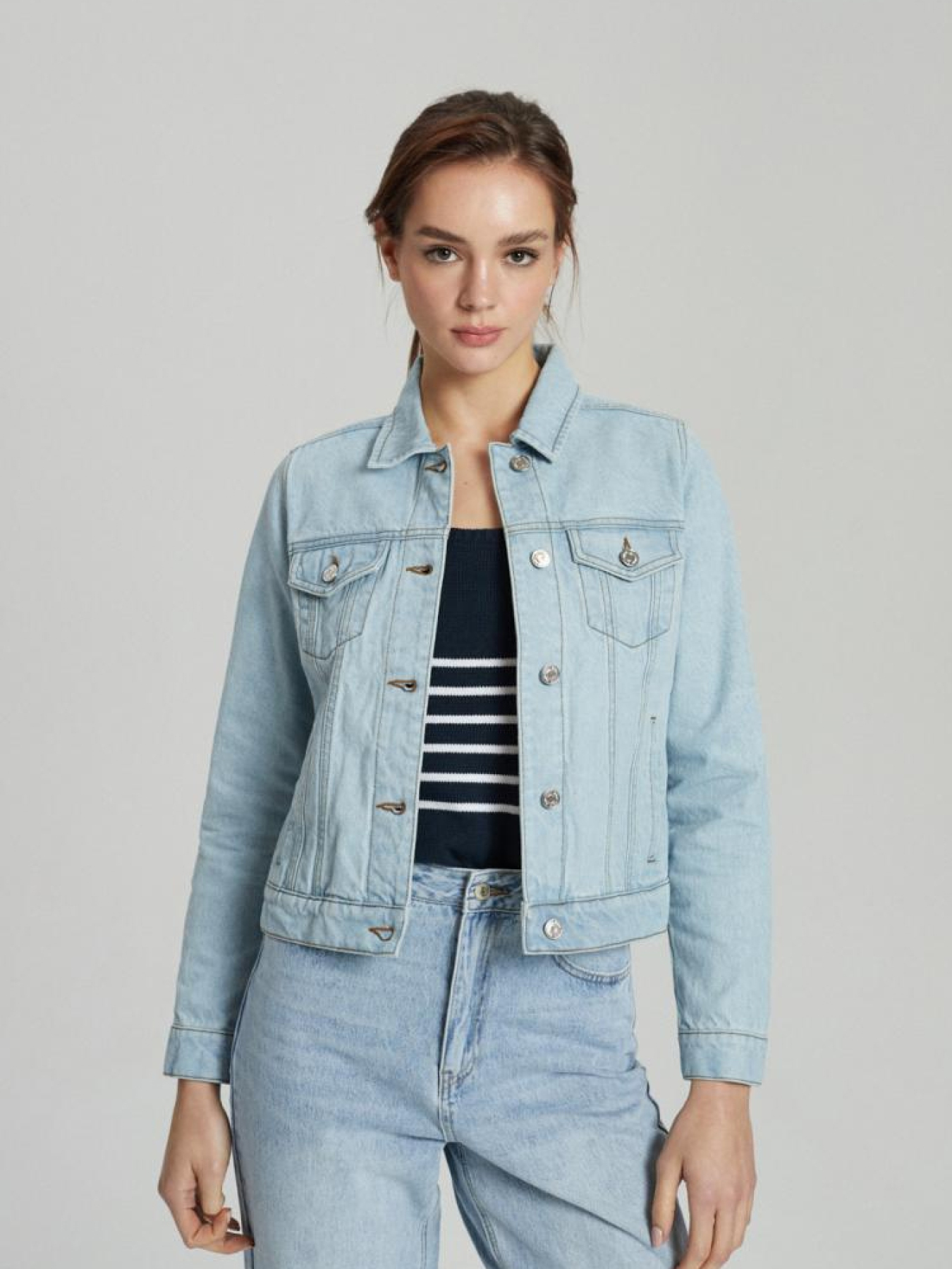 Джинсовая куртка DIVERSE Borea модель 10041343 Джинсовая куртка DIVERSE Borea модель 10041343 Фото