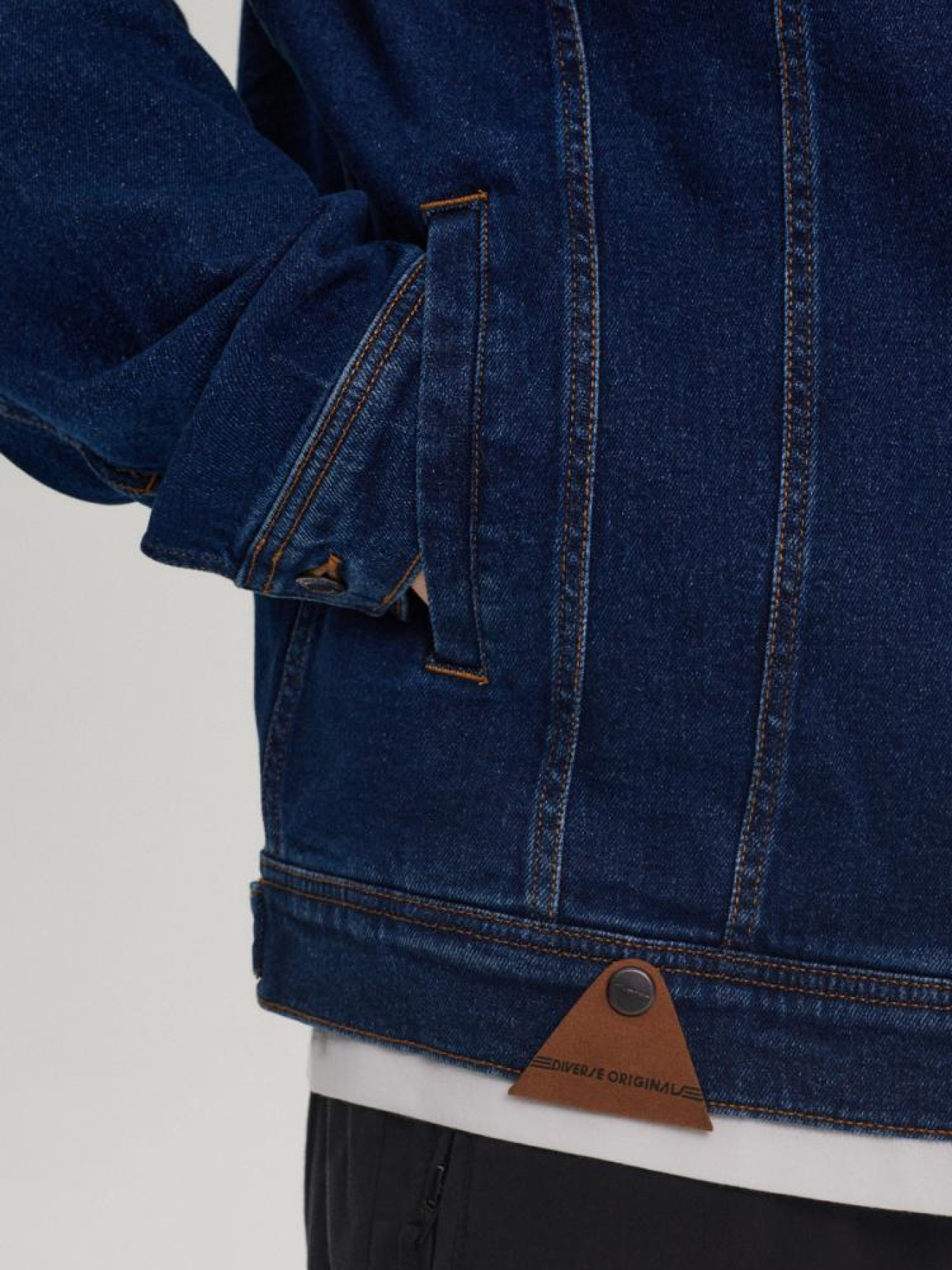 Джинсова куртка DIVERSE Jarne модель 10044076 Джинсова куртка DIVERSE Jarne модель 10044076 Фото