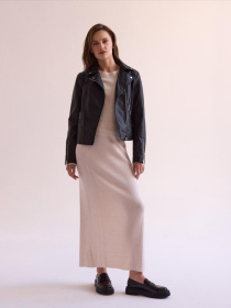 Куртка кожаная DIVERSE Joana модель 10045083 Фото