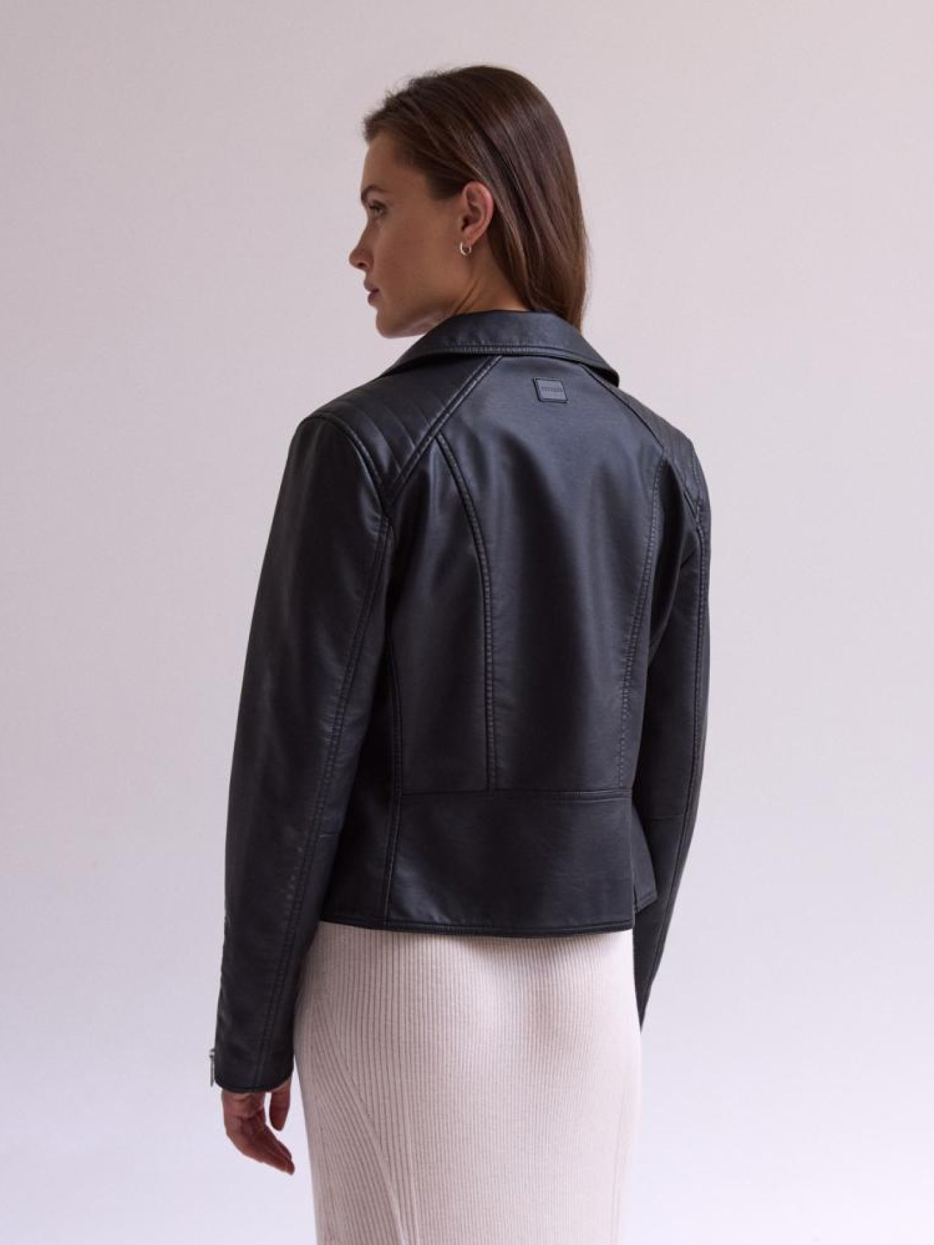 Куртка кожаная DIVERSE Joana модель 10045083 Фото