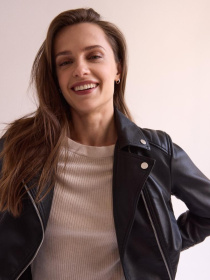 Куртка кожаная DIVERSE Joana модель 10045083 Фото