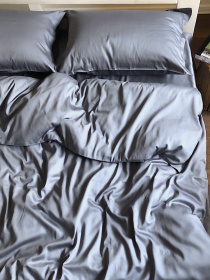 Підковдра класична темно-сіра Cozy модель 8009082 Фото