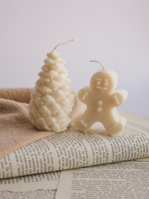 Рождественская свечка "Шишка Карпатская", аромат - Секвойя и мох Candle Design модель 170.2021 Фото