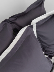 Комплект постільної білизни з преміум сатину з вушками INDIM модель Ash345 Комплект постільної білизни з преміум сатину з вушками INDIM модель Ash345 Фото