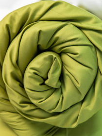 Комплект постельного белья с премиум сатина с ушками INDIM модель Olive345 Фото