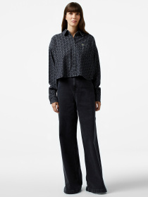 Широкі джинси Lacoste модель HF256868A Фото