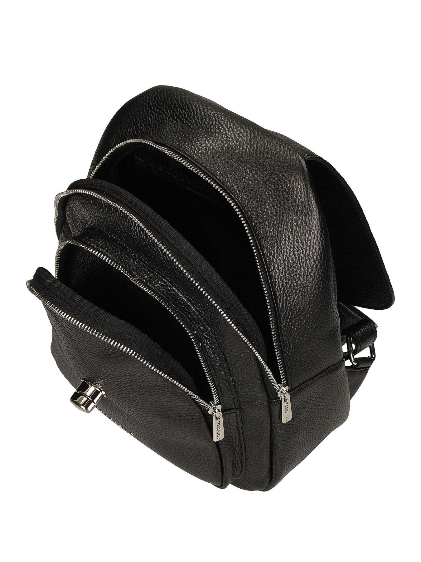 Повсякденний рюкзак Toscanio модель F242CZARNY Повсякденний рюкзак Toscanio модель F242CZARNY Фото