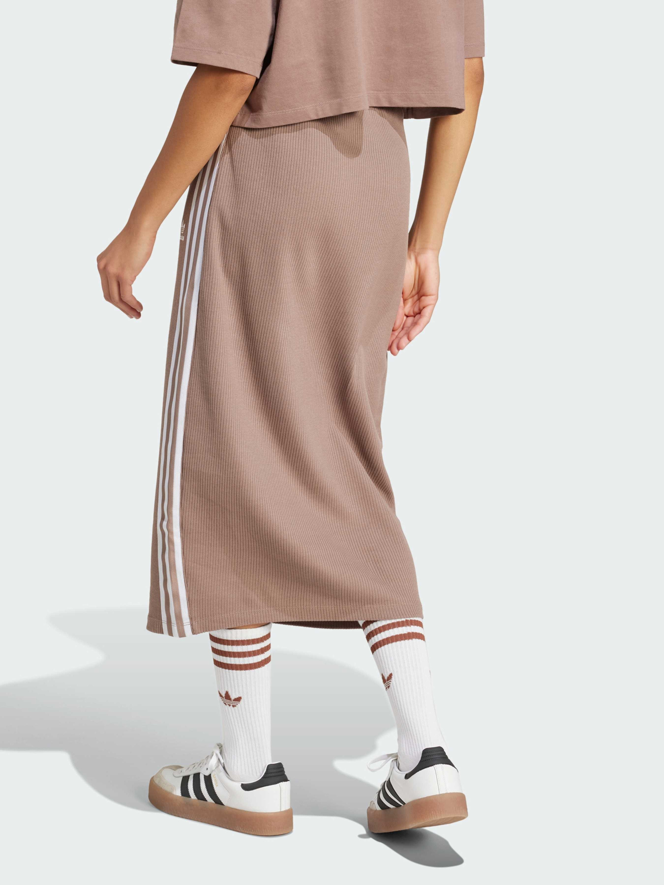 Спідниця міді Adidas Adicolor модель JD4606 Фото