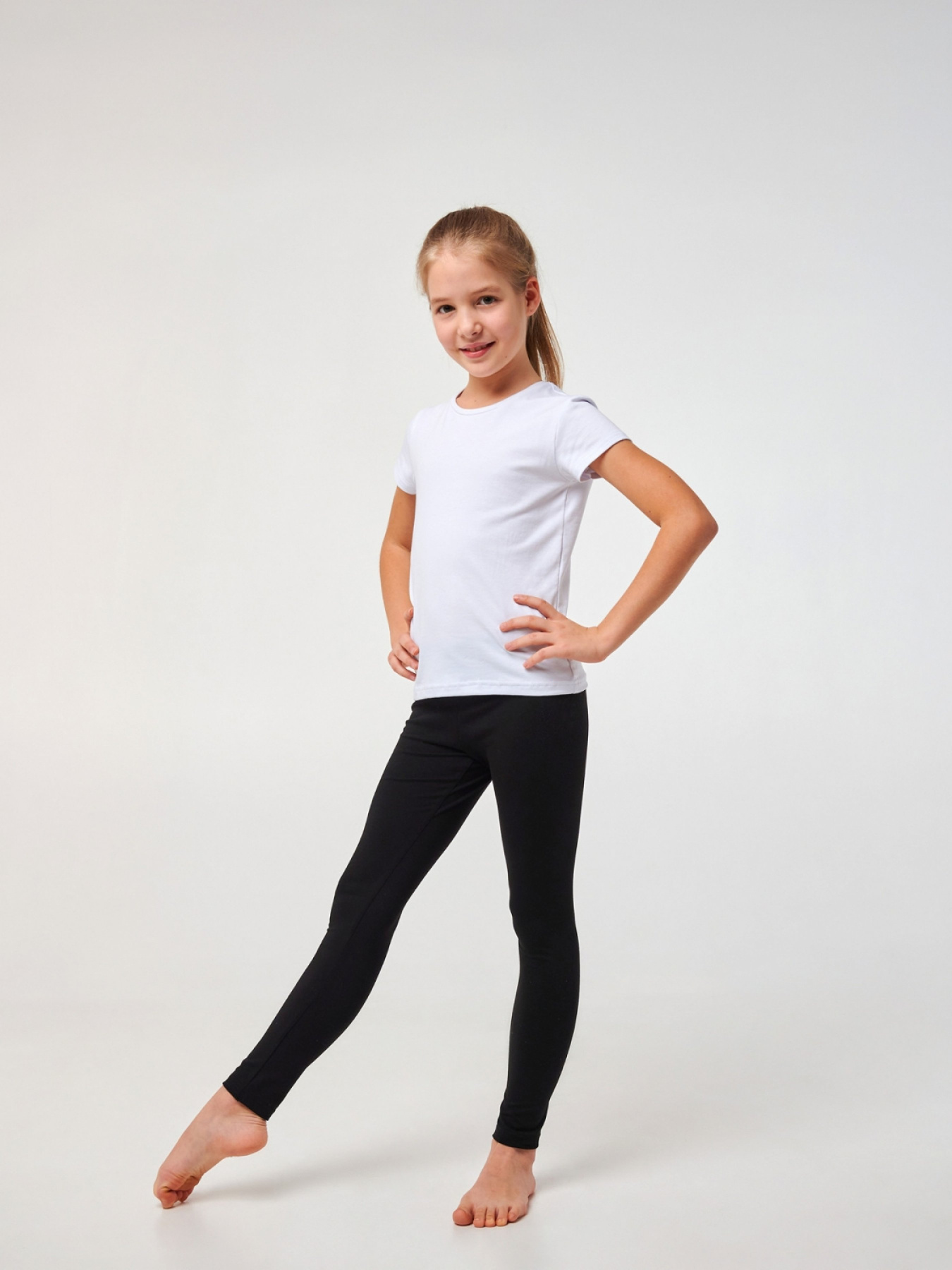 Спортивные леггинсы SMIL модель smil_115643-cernyj Фото