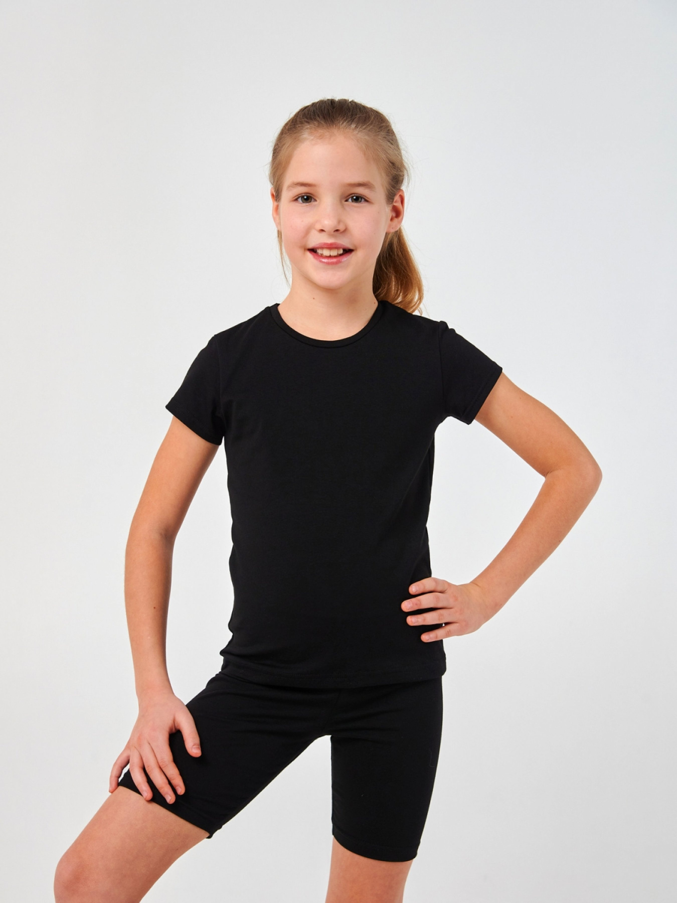 Футболка спортивна SMIL модель smil_110838-cernyj Фото