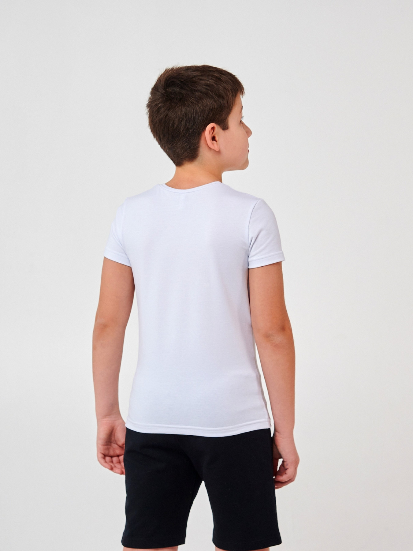 Футболка спортивная SMIL модель smil_110841-belyj Фото