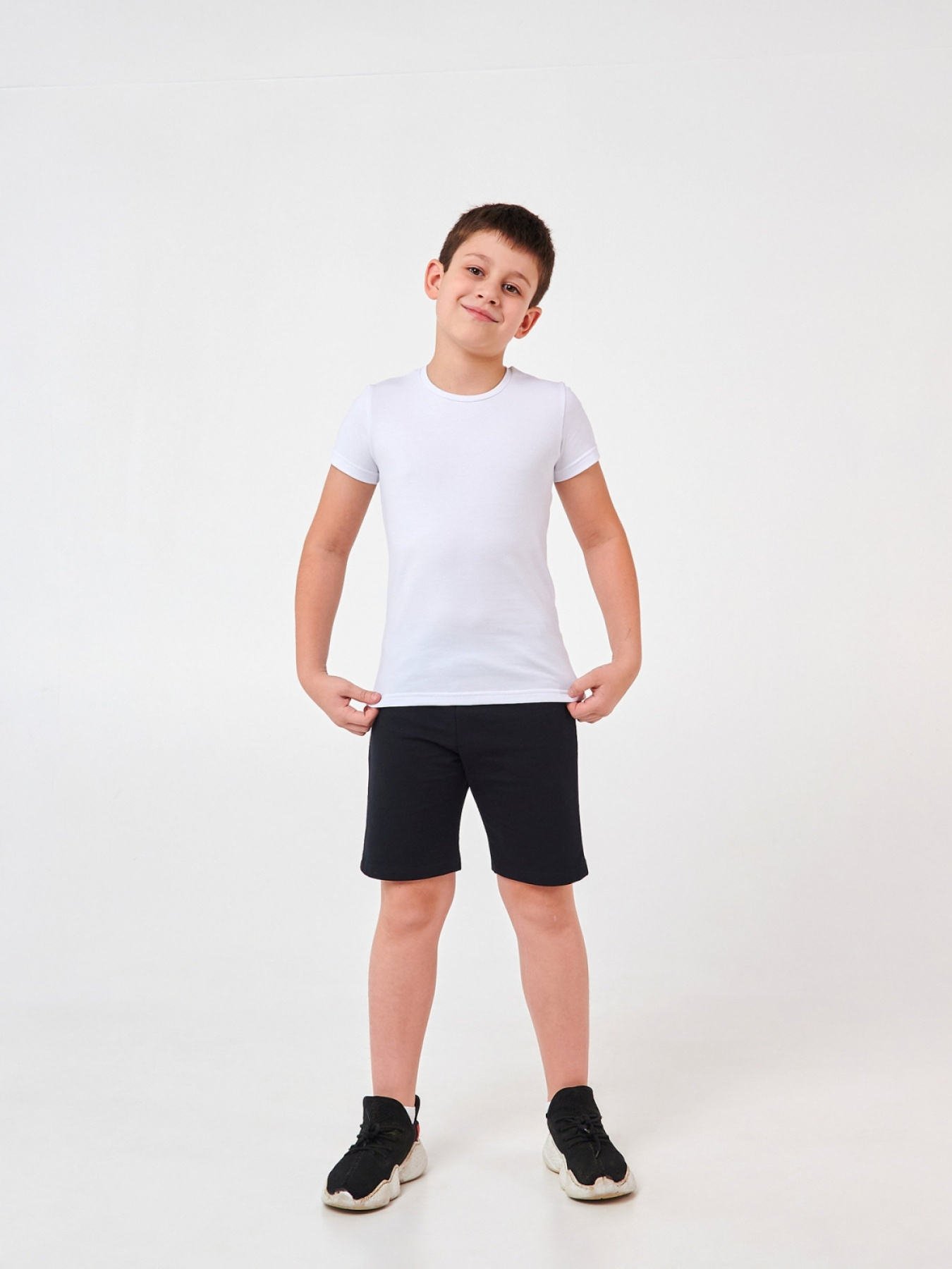 Футболка спортивная SMIL модель smil_110841-belyj Фото