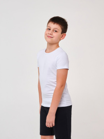 Спортивная футболка SMIL модель smil_110841-belyj Спортивная футболка SMIL модель smil_110841-belyj Фото