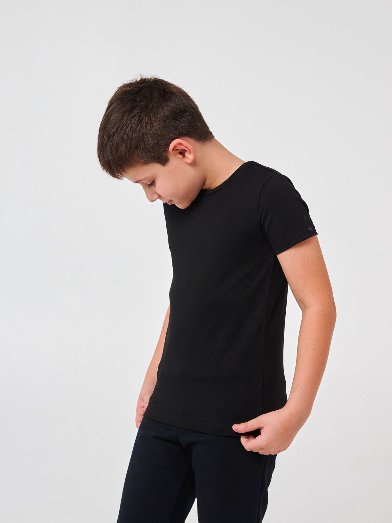 Футболка спортивная SMIL модель smil_110841-cernyj Фото