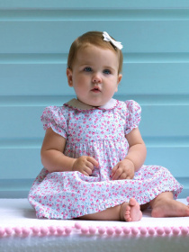 Платье миди Rachel Riley модель IDR660PKABT-PNK Фото