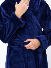Халат Носи своє модель 6390-034-4-chornilxno-sinj Фото