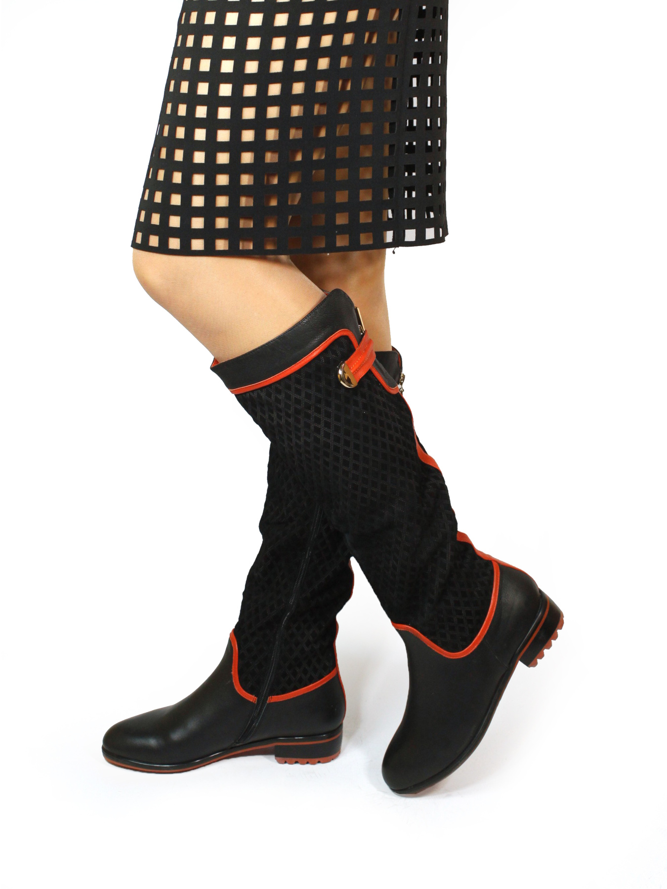 Сапоги It-girl модель 6255-R305FM-black Фото