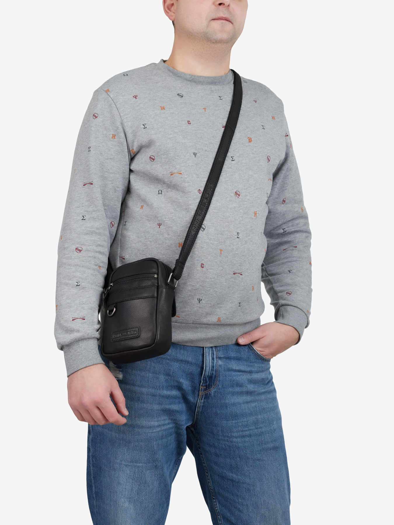 Кросс-боди Hill Burry модель 2000000242460 Фото