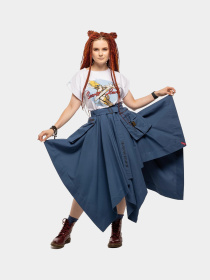 Спідниця міді Авіація Галичини модель 00-003407 Фото