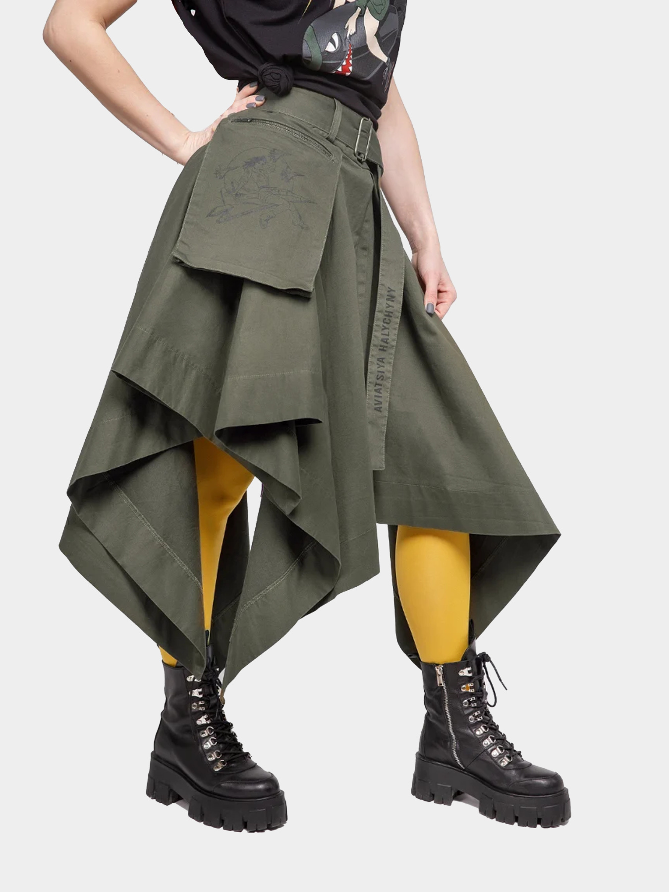 Юбка миди Авіація Галичини модель 000006830 Фото