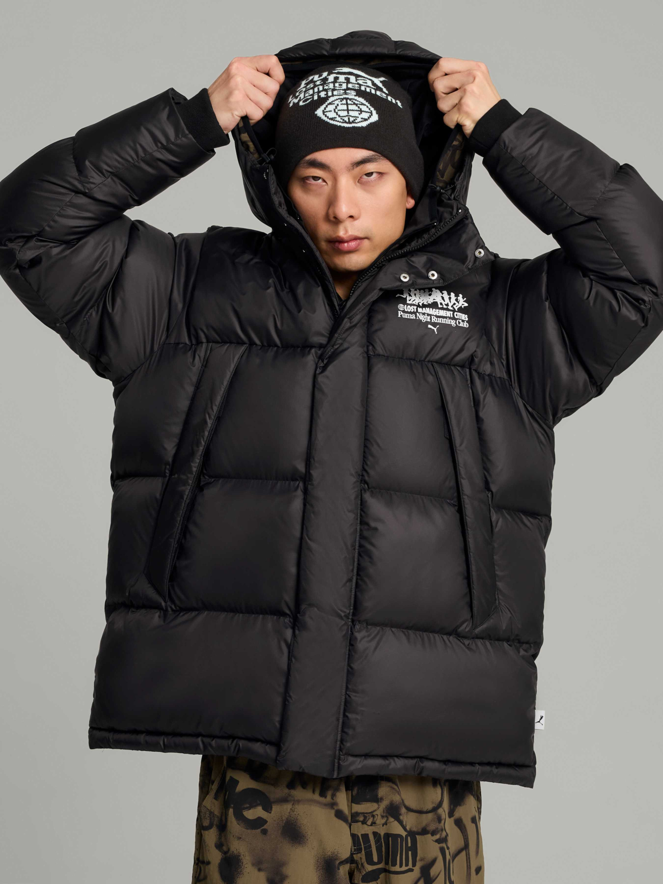 Шапка PUMA x Lmc Cuffless Beanie модель 025814 Фото