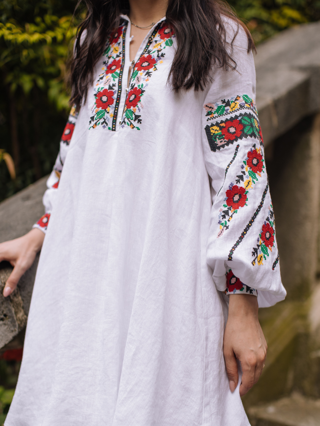 Вышитое платье Едельвіка модель 292-2300 Фото