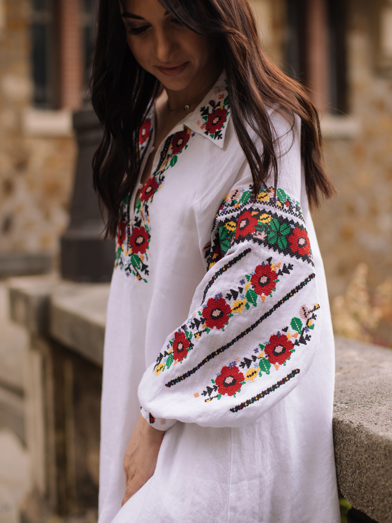 Вышитое платье Едельвіка модель 292-2300 Фото