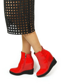 Бoтильоны It-girl модель 5836-48-QP03-red Фото