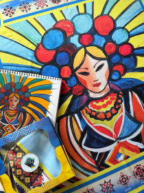 Хустка MyScarf Basic модель p1966143051556 Фото