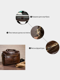 Сумка для ноутбука Vintage модель bag24_14669 Сумка для ноутбука Vintage модель bag24_14669 Фото