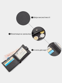 Кошелек ST Leather Accessories модель bag24_18311 Фото