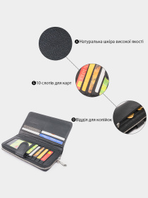 Гаманець ST Leather Accessories модель bag24_19300 Фото