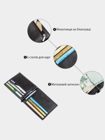 Портмоне ST Leather Accessories модель bag24_18948 Фото