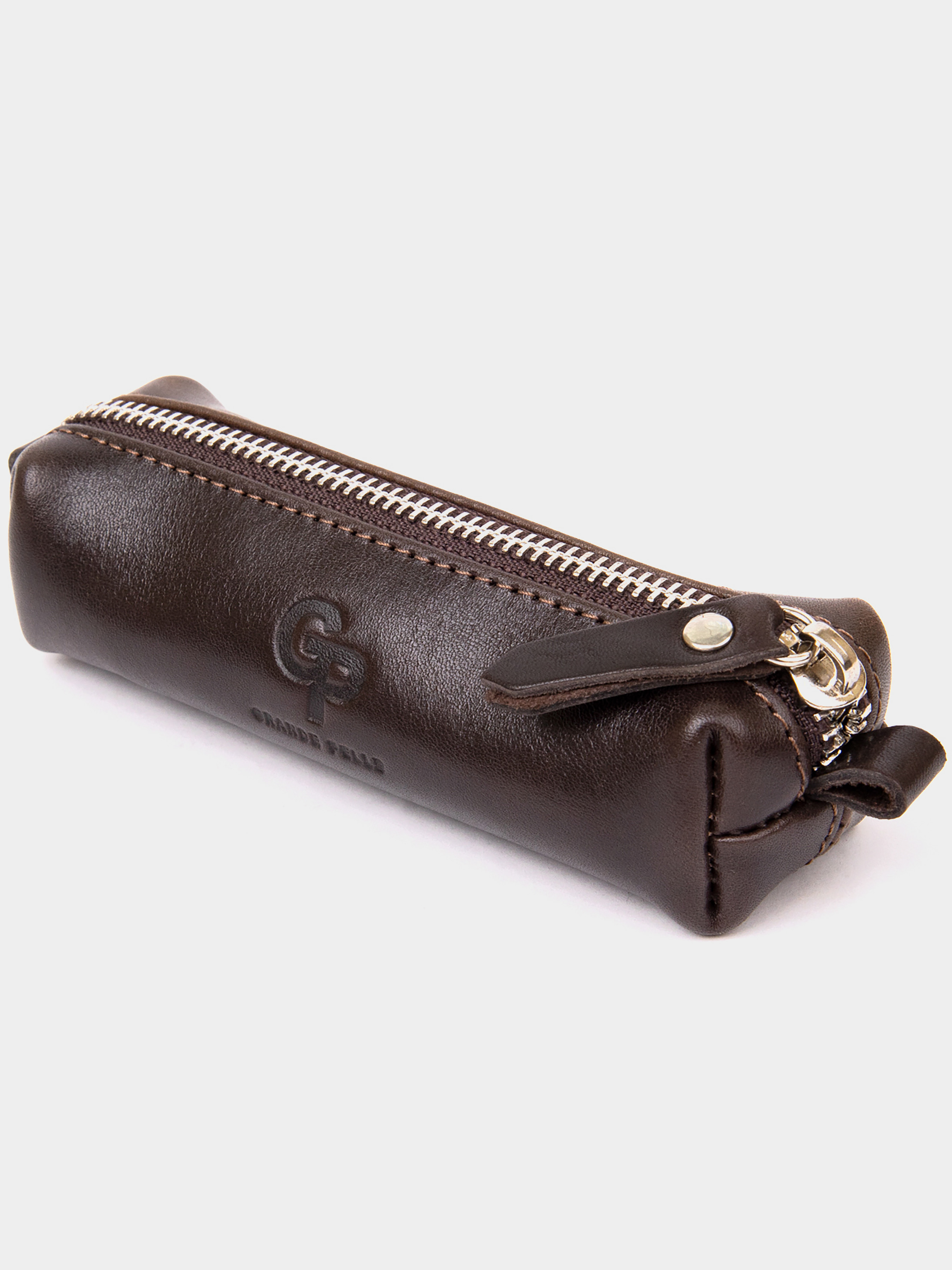 Grande Pelle Ключниця (bag24_11339) Унісекс колір - Коричневий матеріал - Шкіра
