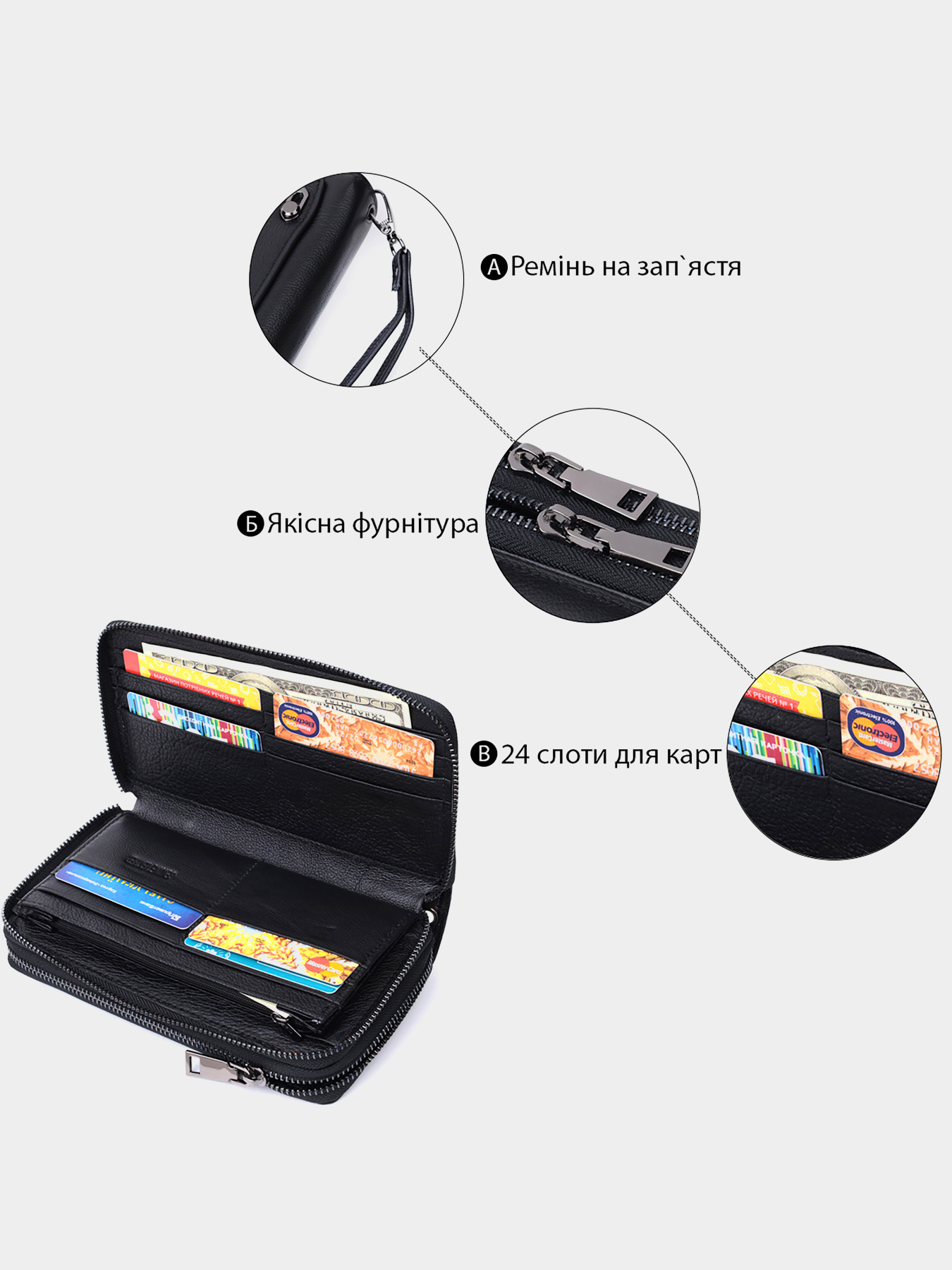 Клатч ST Leather Accessories модель bag24_22684 Фото