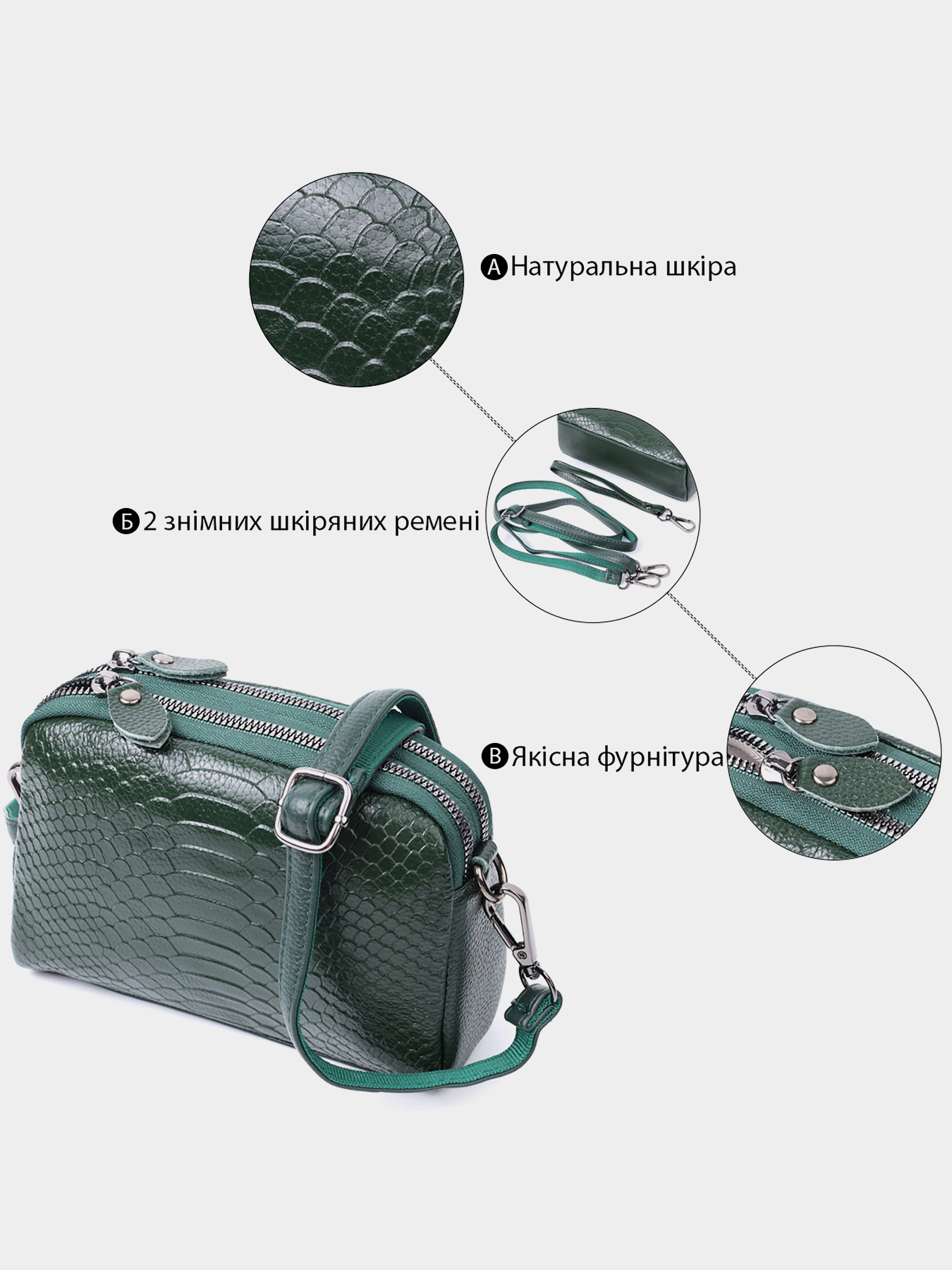 Кросс-боди Vintage модель bag24_22802 Фото