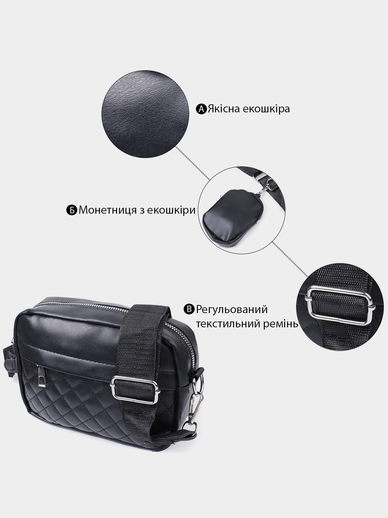 Кросс-боди Vintage модель bag24_22796 Фото