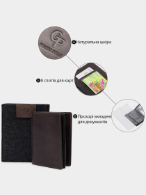 Обложка для документов Grande Pelle модель bag24_11537 Фото