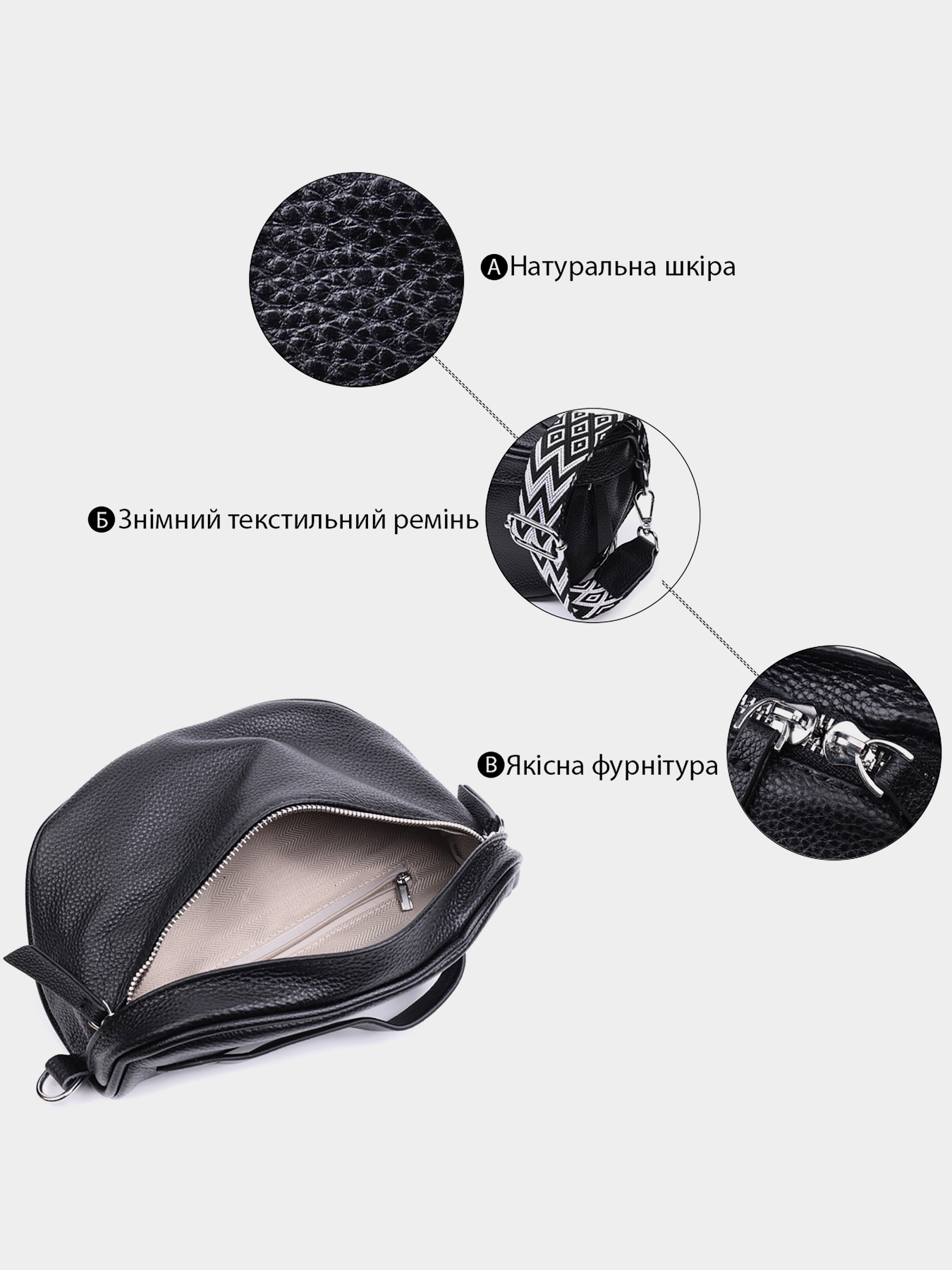 Кросс-боди Vintage модель bag24_22655 Фото