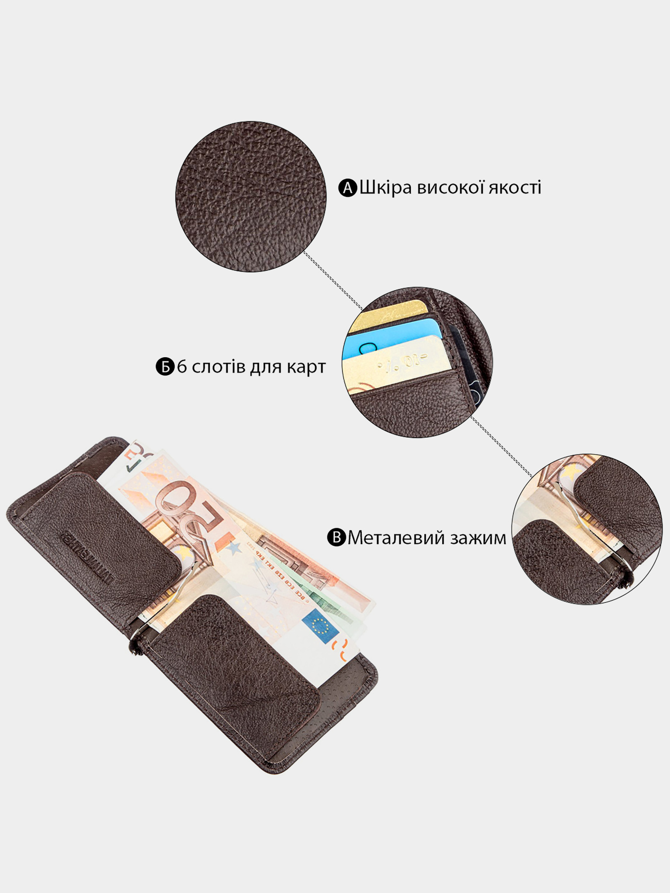 Портмоне ST Leather Accessories модель bag24_18941 Фото