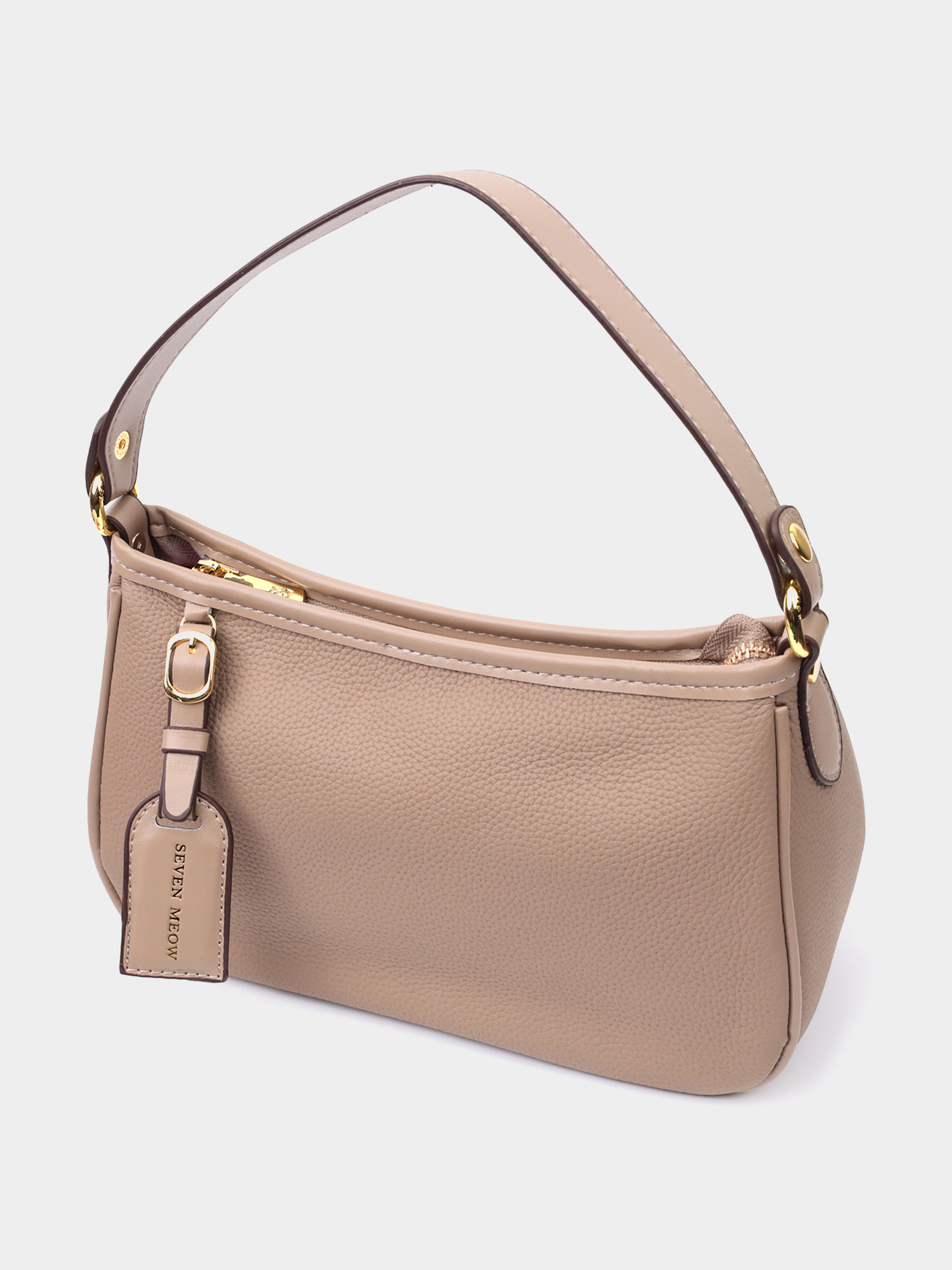 Vintage Крос-боді (bag24_22632) Жіноче колір - Бежевий матеріал - Шкіра Vintage - купити в Україні