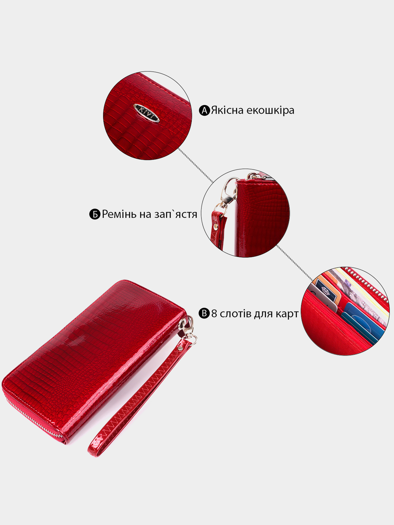 Кошелек Kivi модель bag24_19032 Фото